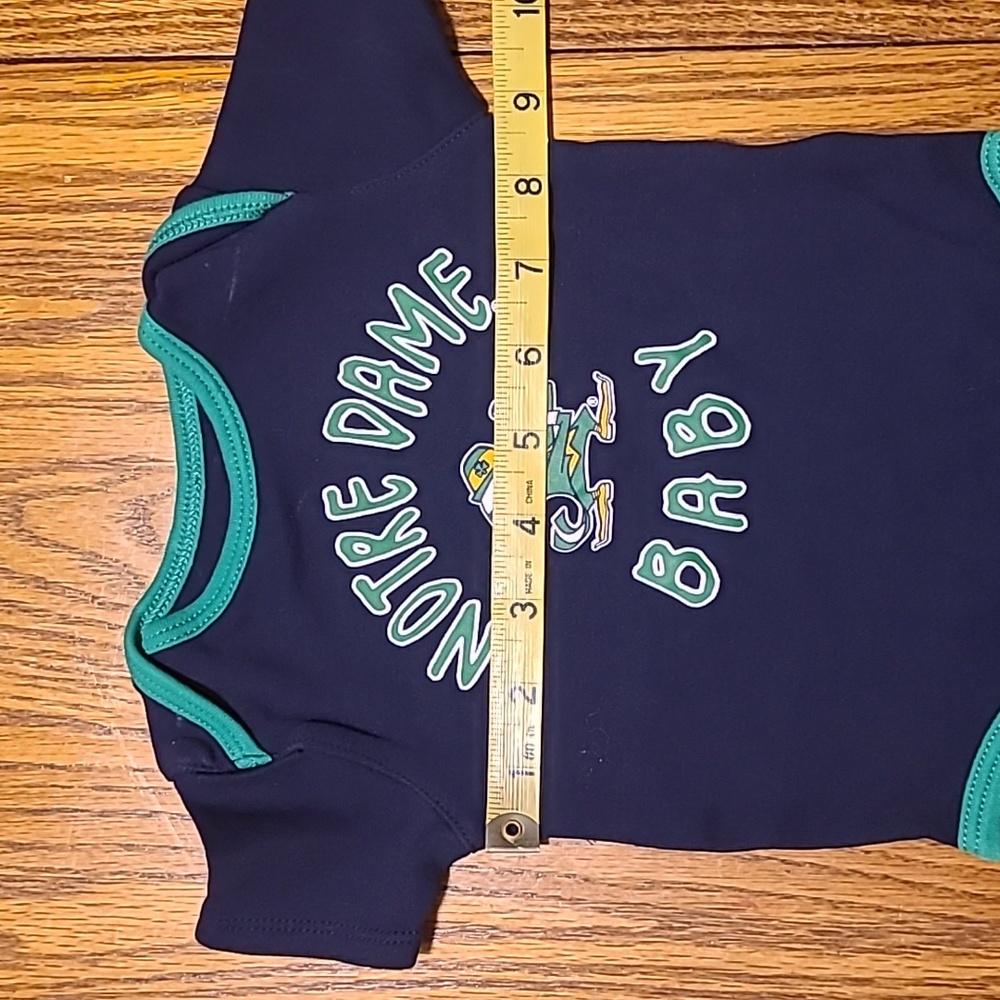 Notre Dame Baby Navy Blue One Piece - 6/9 Months - Picture 5 of 7